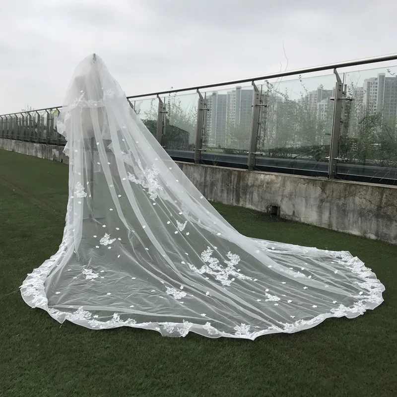 

New Arrival Wedding veil Boda Bride wedding accessories Velos de novia casamento Bridal Veils novia