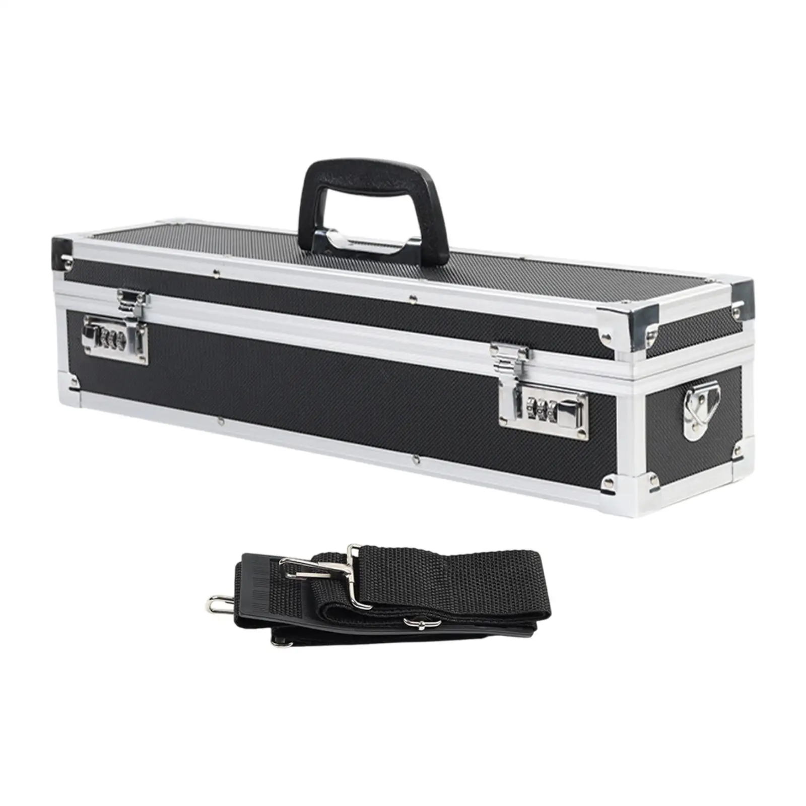 Chef Knife Case Hard Shell Aluminum Frame with Carrying Strap