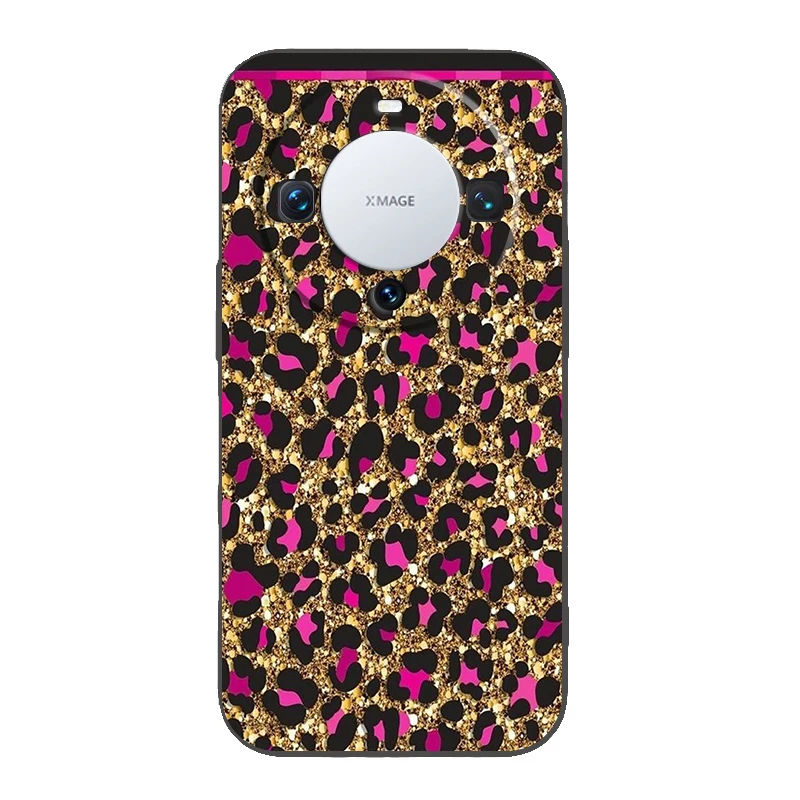Leopard Print Silicone Phone Case Cover