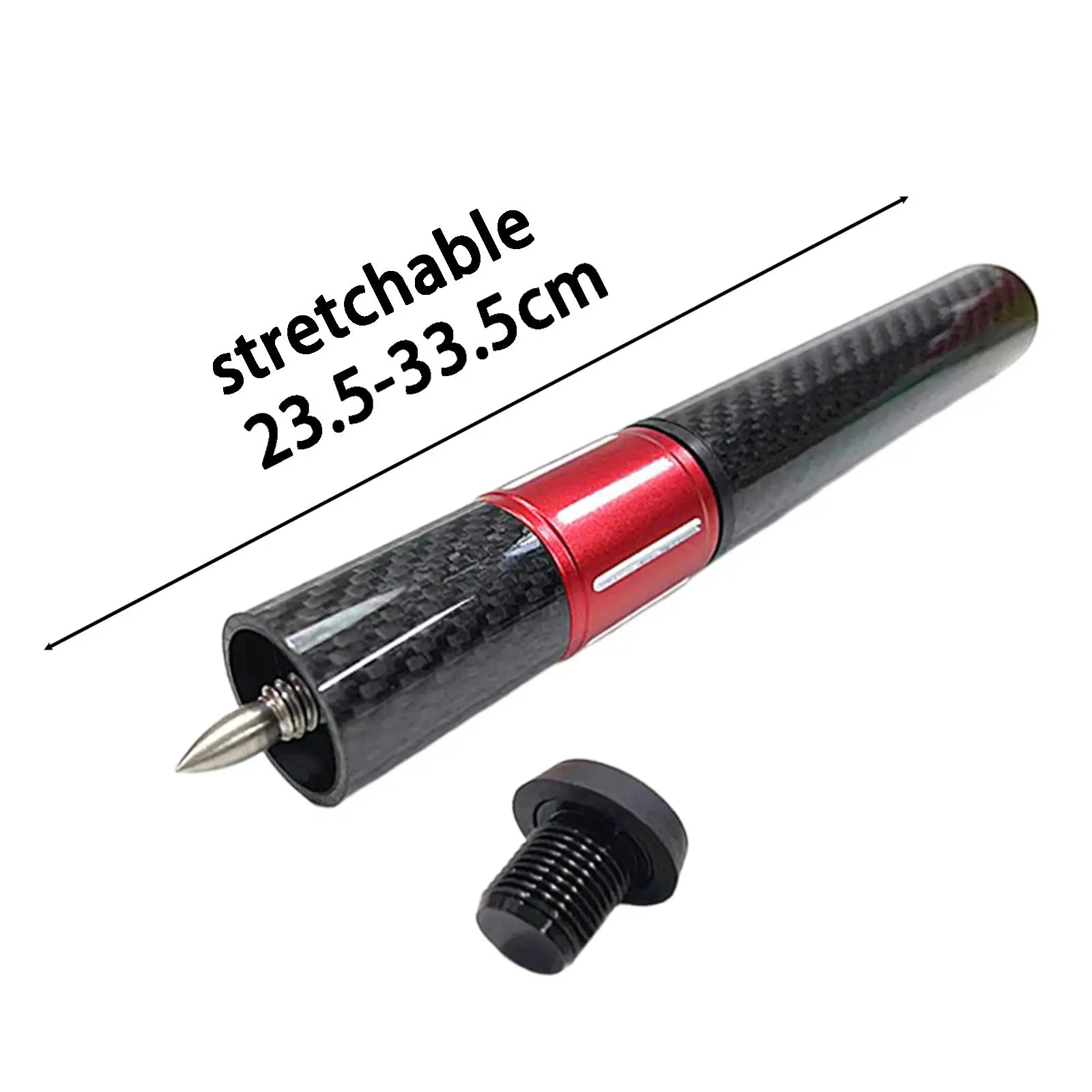 Pool Stick Extension Compact Cue End Extenders for Billiard Replacement Kids