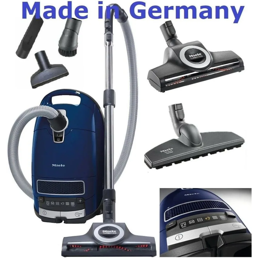 Miele Complete C3 Multi Surface Canister Vacuum Cleanser w/Turbo Head+ HEPA Filter + XL Value Pack, 8 Bags & 4 Filters 2