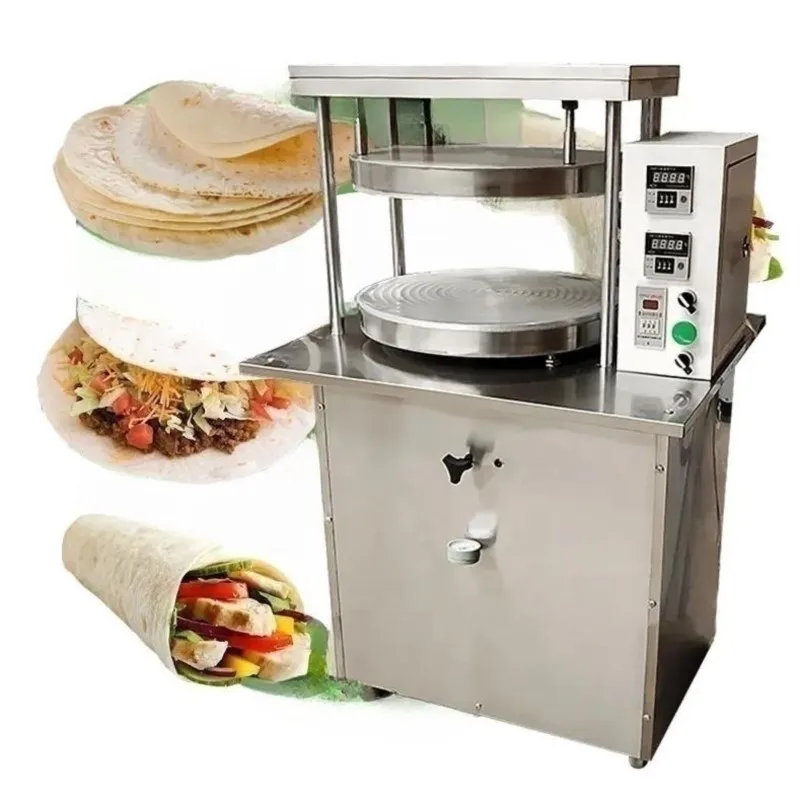 

10-60pcs/min Automatic Chapati Maker Machine Pancake Tortilla Making Machines Making Machine For Beverage Shops Restaurant Hotel