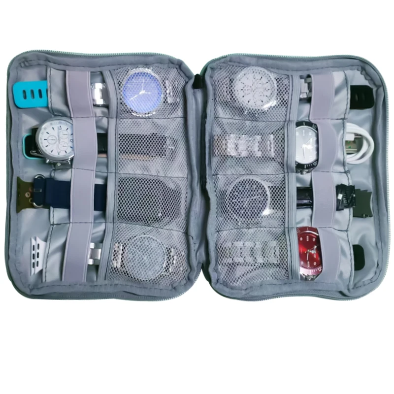 Watch Storage Box Multifunction 8 slots Travel Organizer Case Holder Watchband For Apple band Strap