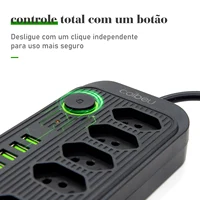 Outlet, Outlet Extender, Water Power Sockets, USB Socket, Line Filter, Extension Socket, Electric Extension, 10A 2