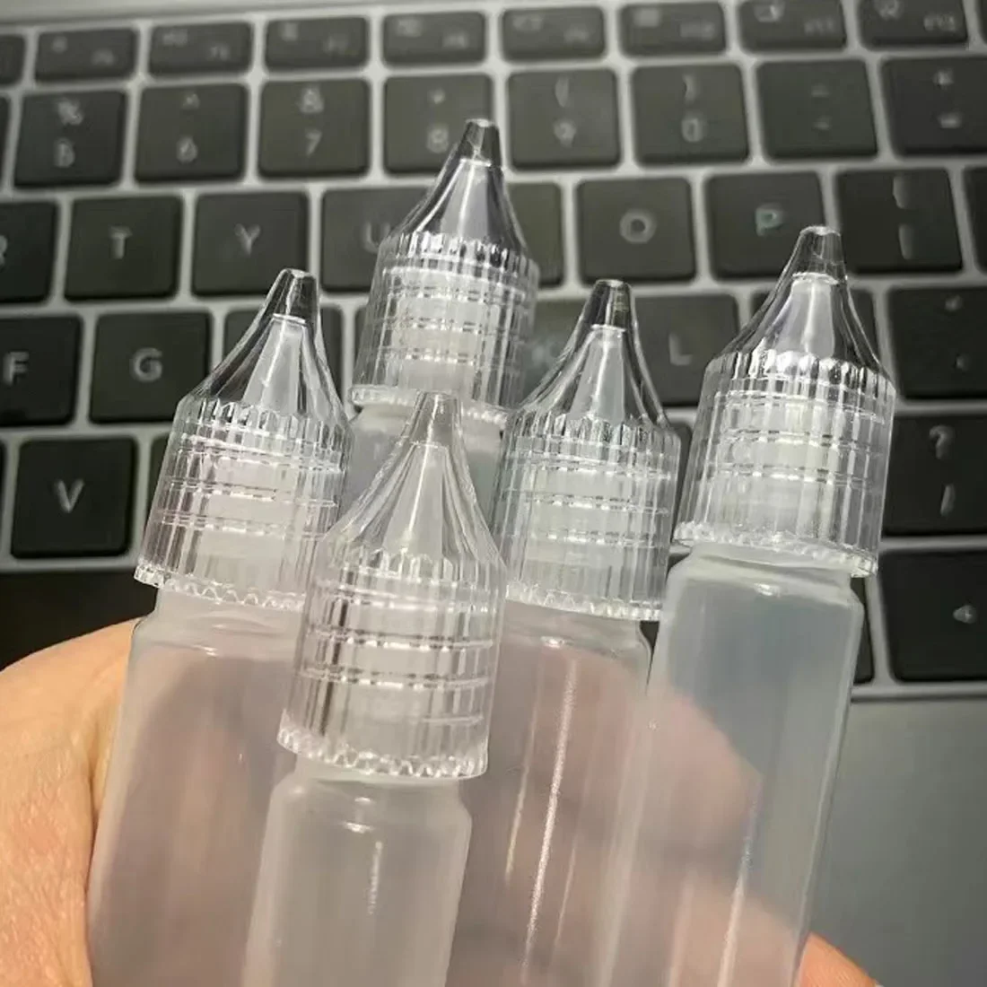 Plastic Dropper Bottle 10/15/30/50ml For Ink Oil Pigment Container
