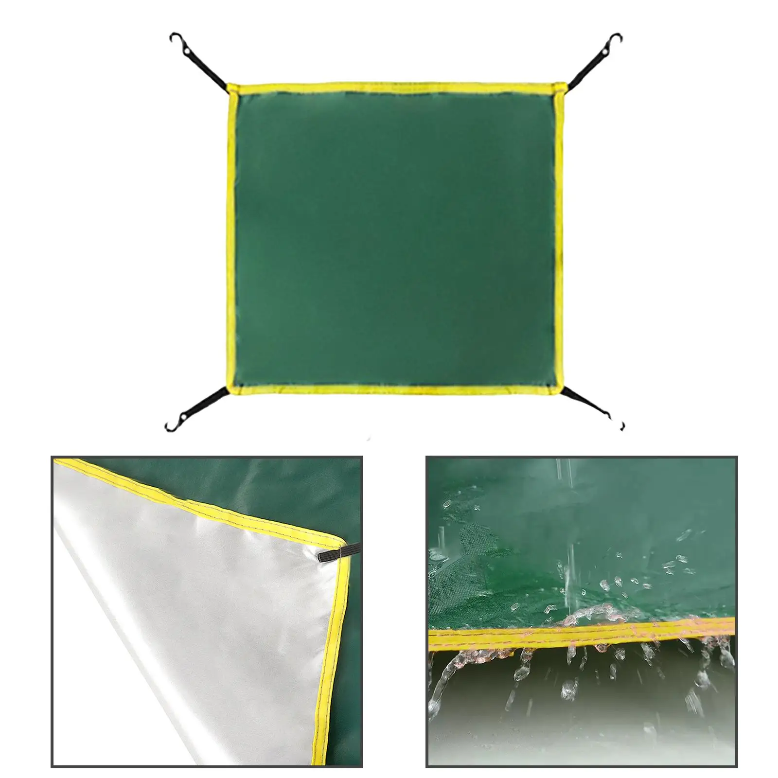 Dome Tent Cover Cover Rainproof Canopy Tent Top Cover Tent Shade for Camping Outdoor Backpacking Fishing Hiking