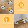 Cat Mouse Interactive Plush Toys LED Glow Electric Telecontrol Auto Rechargeable Pet Moving Mice Toy Realistic Kitten 5