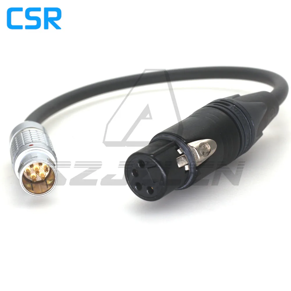 Arri Trinity 2 2B Connettore Femmina Da 7Pin A Xlr A 4Pin, Adatto Per Cavo Di Alimentazione Per Fotocamera Sony Venice 2. Lunghezza Personalizzabile