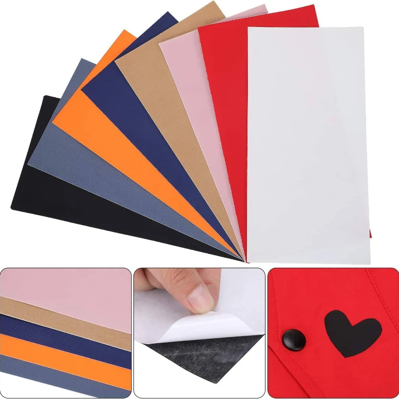 5 Toppe Impermeabili Per Piumini 20x15cm - Riparazione Rapida Senza Cucire - Colore Verde - Foto 9