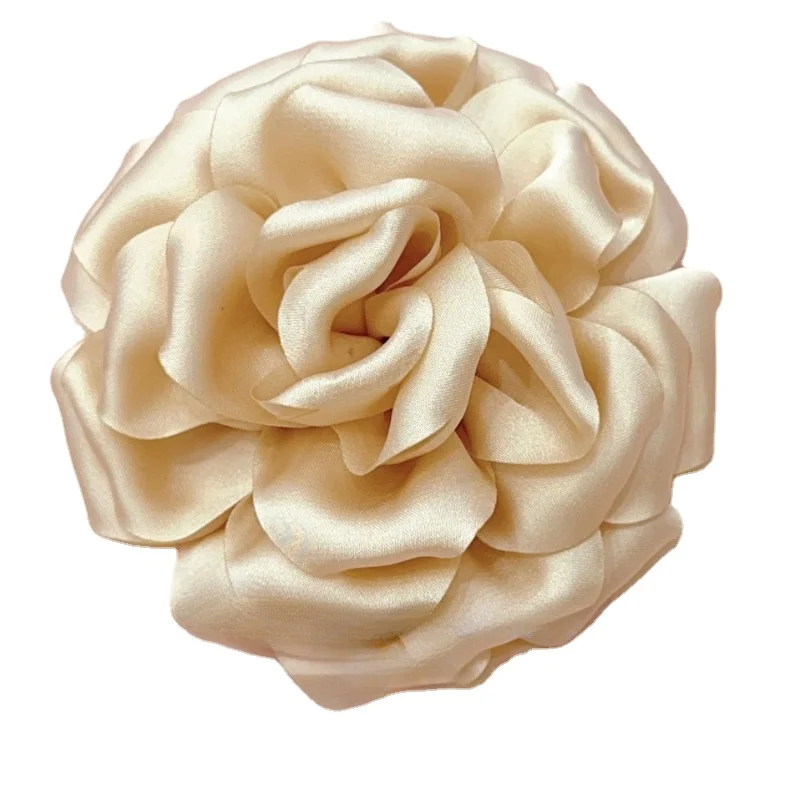 Set De 2 Pinces à Chaussures En Cuir Marron – Fait Main, Roses – Fabriqué En Italie