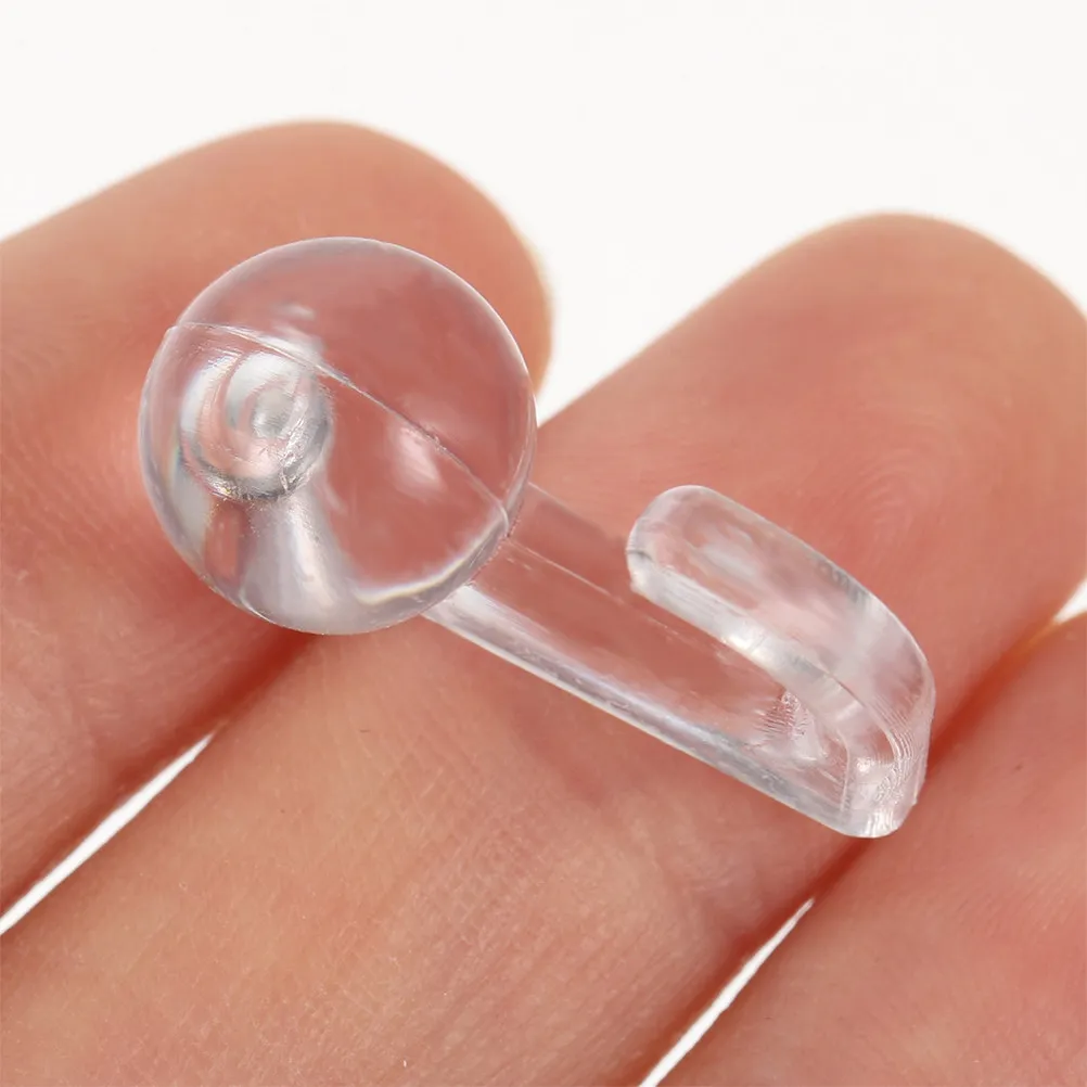 60Pcs 금속 푸시 핀 후크 벽 사진 디스플레이용 다용도 대형 압정 게시판 코르크 보드 사무용품