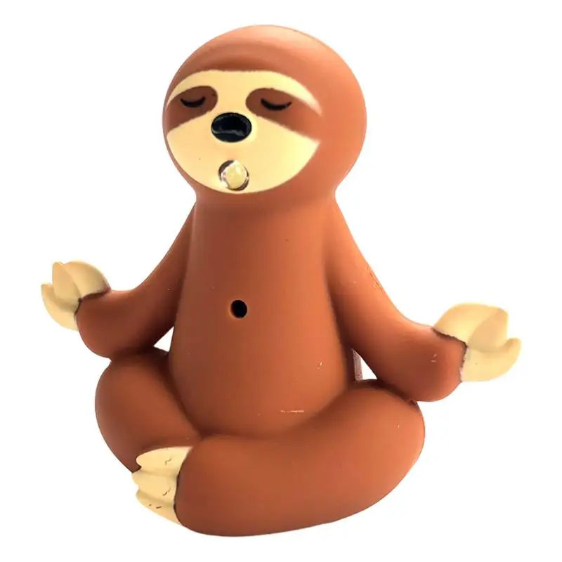 

Light Up Keychain Cute LED Cartoon Animal Sloth Keychain Meditating for Women Kids, Animal Series Trinkets for Car Key Ring