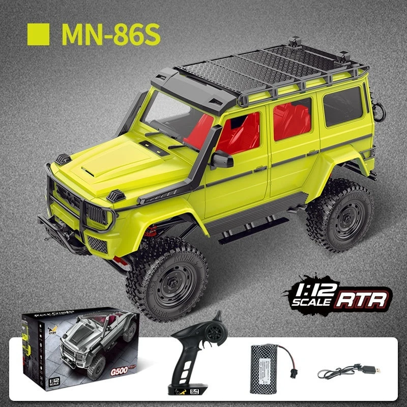 Big G four-wheel drive off-road remote control model Benz G500 Mangniu MN86K/MN86KS 1:12 collection gift simulation toy car 2