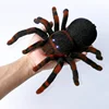 Electronic Animal pet Remote Control tarantula Eyes Shine smart black Spider Robot Halloween RC Tricky Prank Scary Toy Kid  gift 2