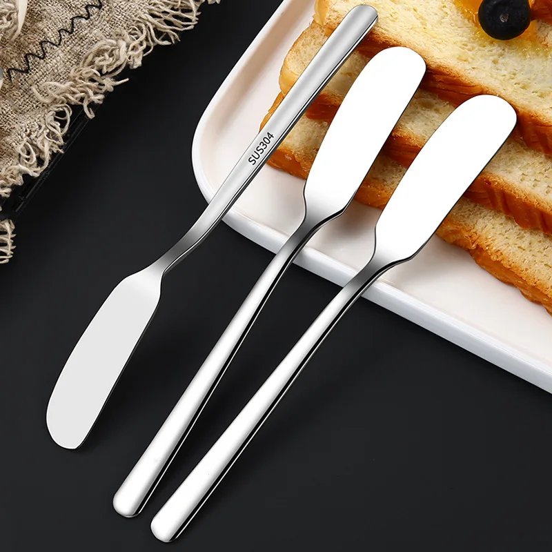 Cheese Butter Knife and Bread Spreader Multipurpose Stainless Steel Butter Knife Cheese Dessert Jam Knives