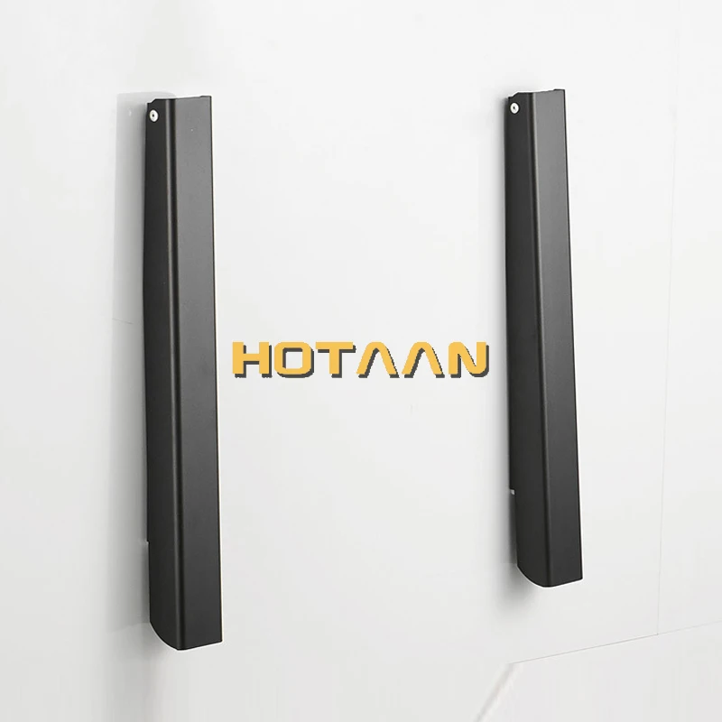 Bathroom Folding Black Laundry Adjustable Drying Rack Retractable Punch Free Balcony Tool Multifunction Clothes Hanger Indoor 2