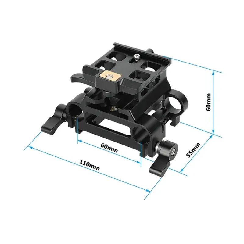 Camera Quick Release Plate 5.9/8/10inch Bottom Dovetail Plate For Tilta Standard