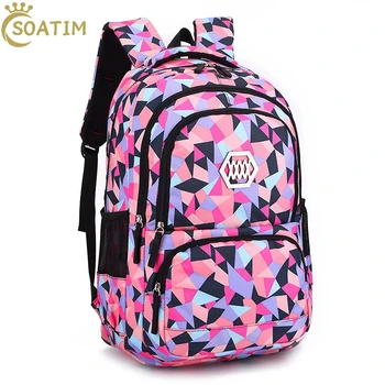waterproof Children School Bags for Girls Backpack Primary school backpack Orthopedic schoolbag kids book bag Mochila Infantil 1