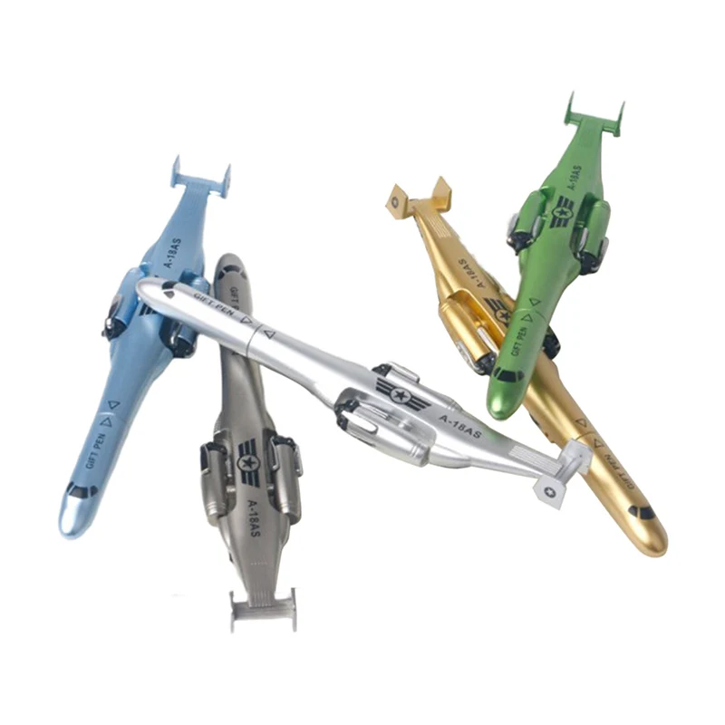Multifunction Pen Creative Helicopter Airplane Shape Gel Pen 0.5mm Student Writing Office School Stationery Supplies
