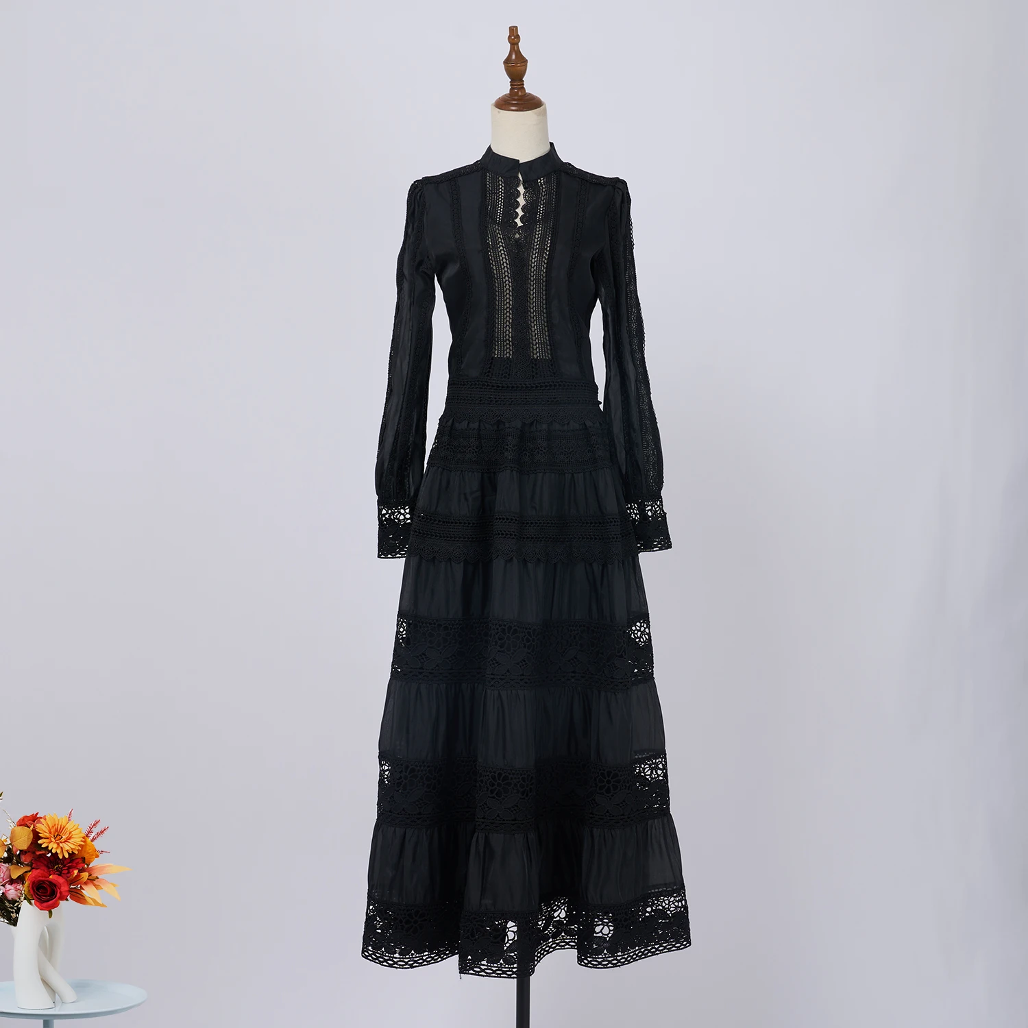 عطلة الخريف مثير الجوف خارج الدانتيل تقليم كعكة طب...