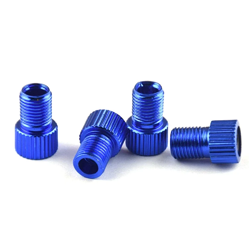 Aluminum Alloy Bike Valve Adapter for Presta to Schrader Conversion