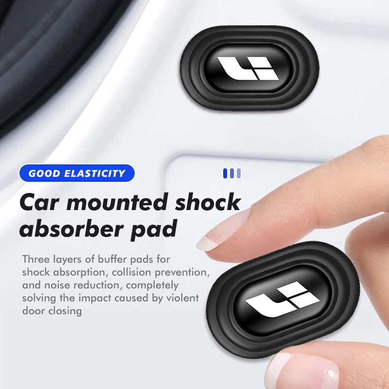 12Pcs Guarnizione Antiurto In Silicone Per Auto Isolamento Acustico Pad Muto Per Leader Ideal Li Auto Lixiang One L7 L8 L9 L9 Max L6