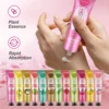 12 Hand gift Hand cream and lip balm set Friends Party Gift with love net bag and thank you card Holiday gift 4