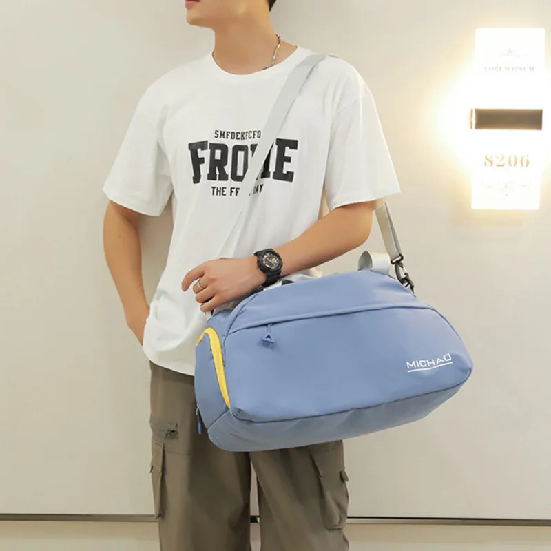 New Lightweight Large Capacity Travel Bag Portable Fitness Yoga Exercise Storage Bag Unisex Short Distance Boarding Exquisite