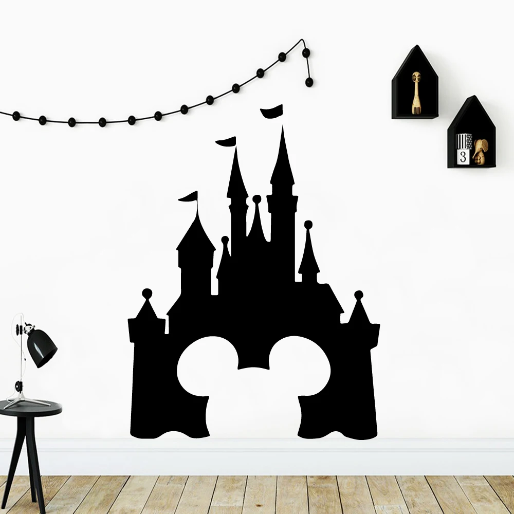 

Creative Castle Adhesive Vinyl Waterproof Wall Art Decal Kids Room Nature Decor Waterproof Wall Art Decal muursticker