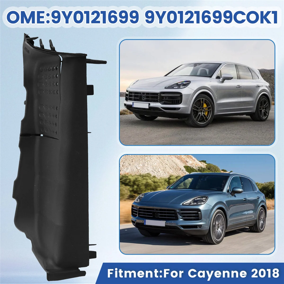 Car Air Duct Air Ventilation Grille for Porsche Cayenne Left 9Y0121699 9Y0121699COK1