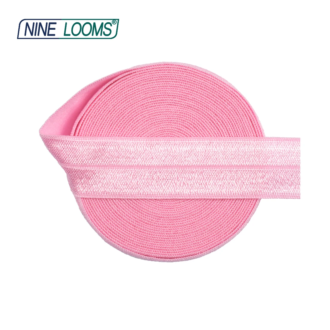 Neun Webstühle glänzend faltbar elastisch Feind 3/4 "20mm massives Spandex Satin band Gurtband Stirnband Dessous Kleid Näh besatz 2 5 10 Yard – Detail 8