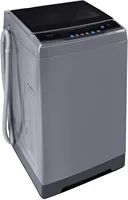 Portable Washing Machine,  Capacity Fully Automatic Compact Washer with Wheels, 6 Wash Programs Laundry 1