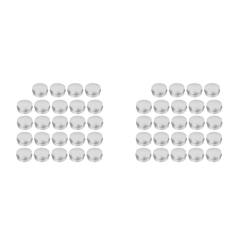 

48 шт., металлические банки 100 мл