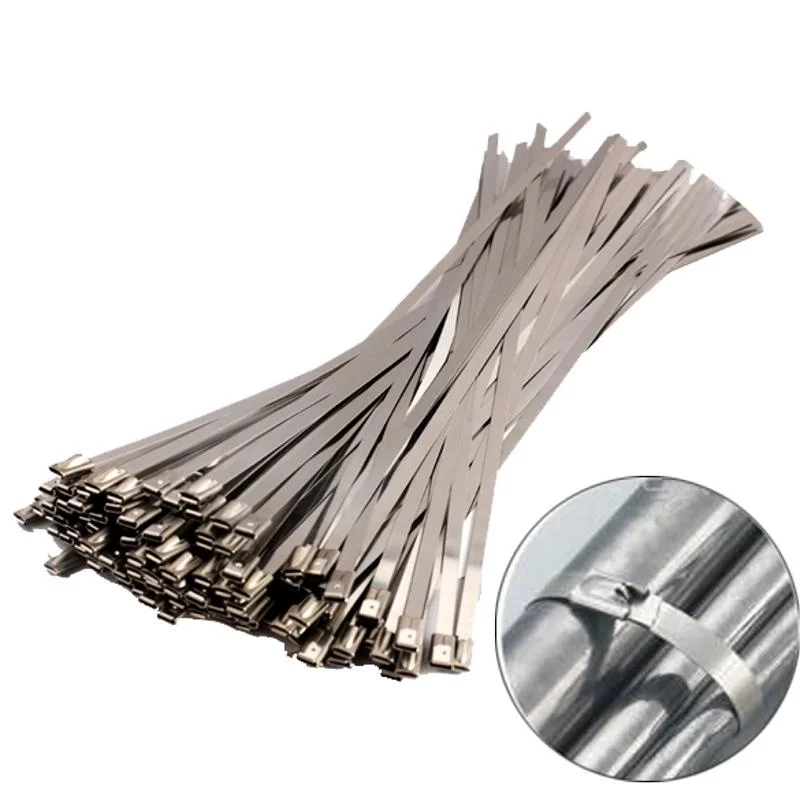 Stainless Steel Zip Cable Ties Lock Tie Wrap Self Stainless Steel