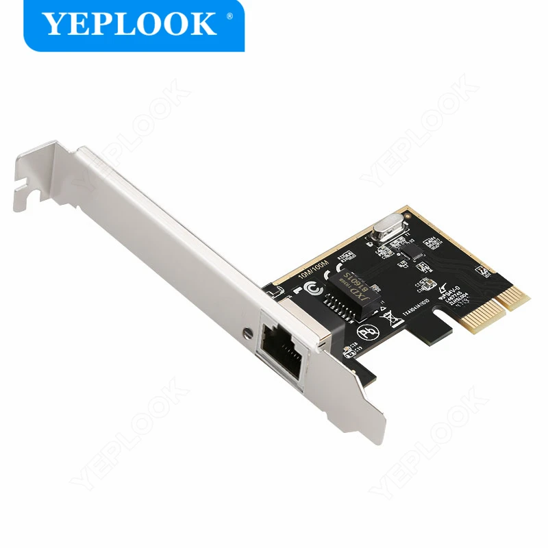 PCIe 1X Одиночная сетевая карта