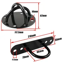 Training Rope Fixator Wall Mounted Yoga Rope Climbing Fitness Stand Thickened Sturdy Durable Easy To Carry 2
