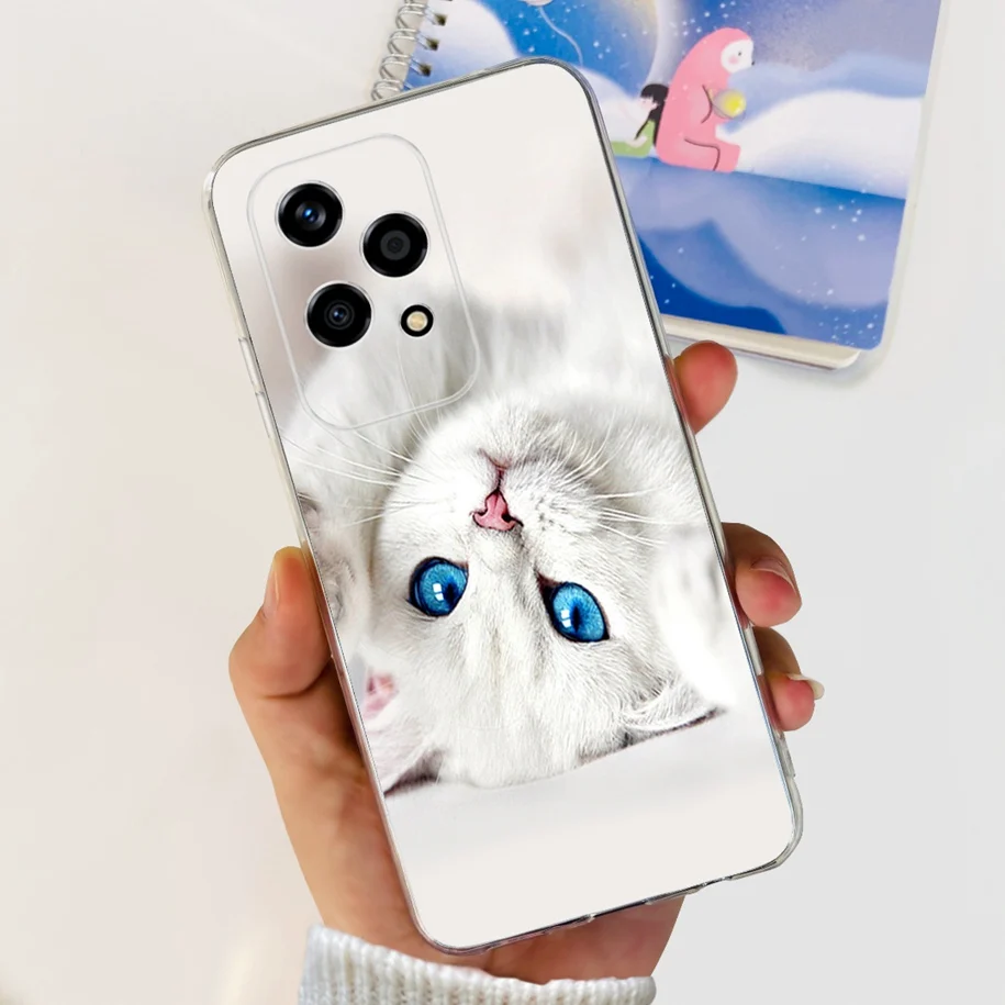 Floral Transparent Soft Silicone Phone Case - Protective Bumper