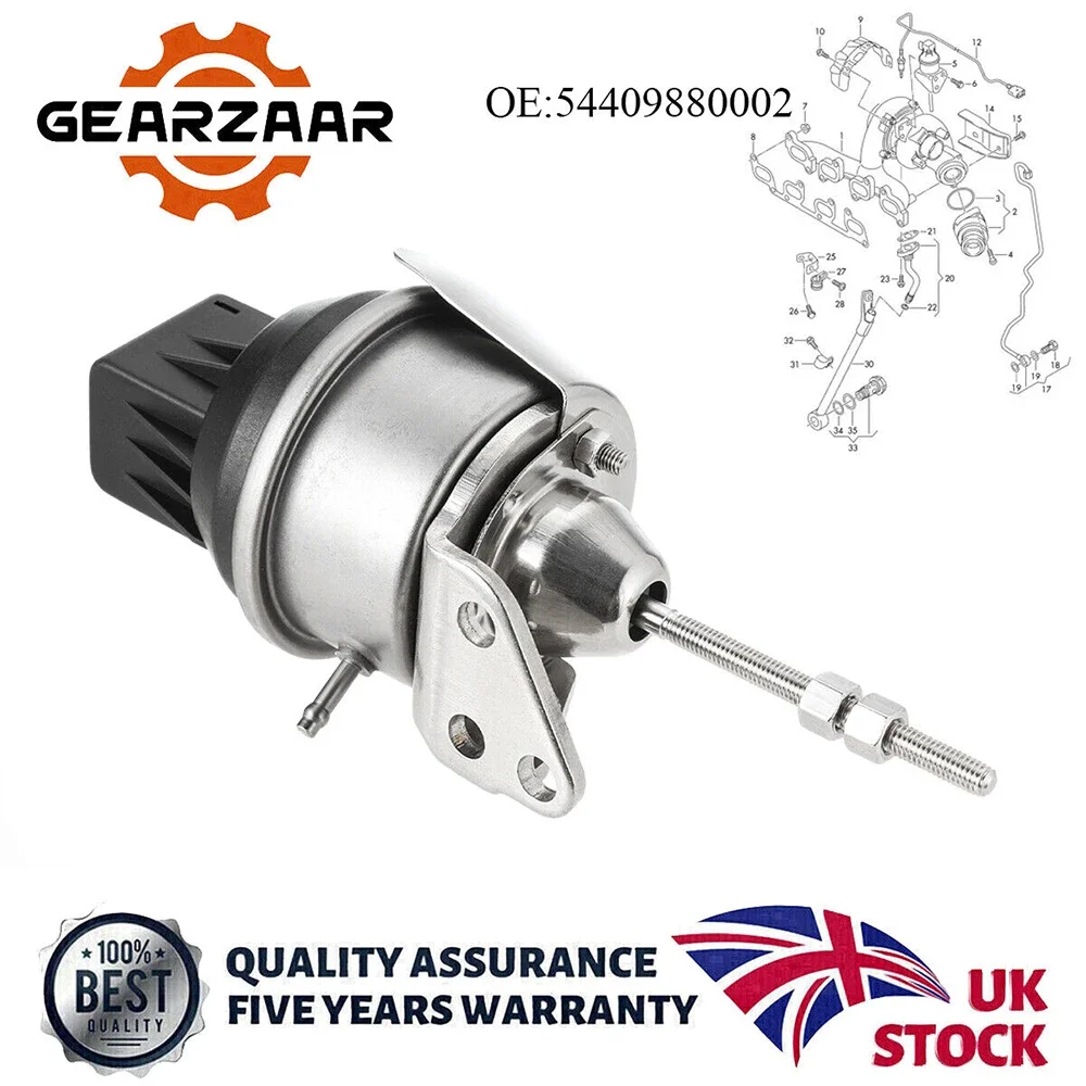 Per Audi A3 Q3 Vw Golf Passat Eos 2.0Tdi Attuatore Wastegate Turbo 54409880002
