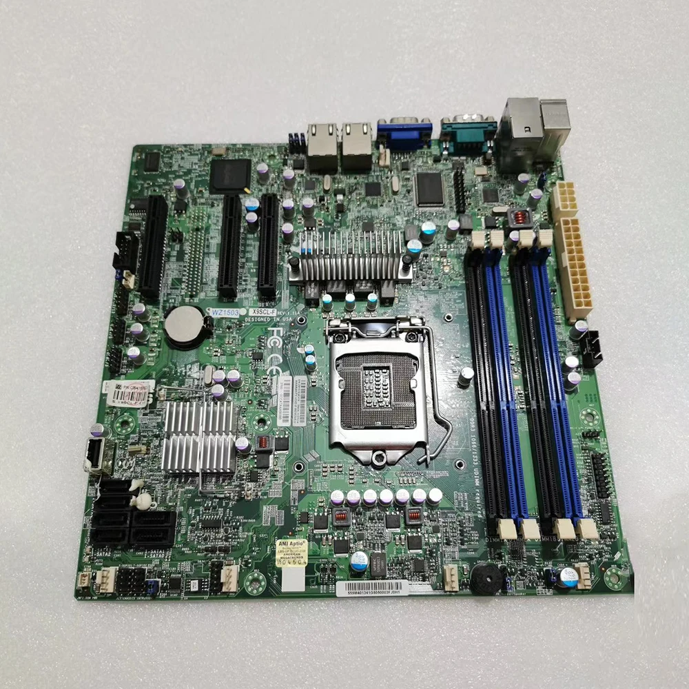 X9SCL-F для материнской платы сервера Supermicro DDR3 SATA 2,0 PCI-E 3,0 LGA1155 Xeon E3-1200 V1 V2 Series