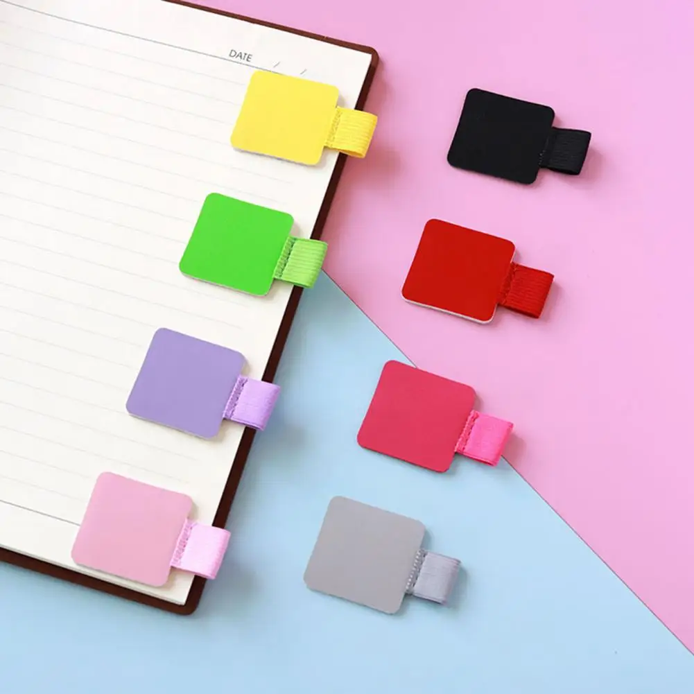 Pen Holder Pen Loop 2Pcs Self Adhesive Universal Notebook Elastic Cover for Diary Planner Clip