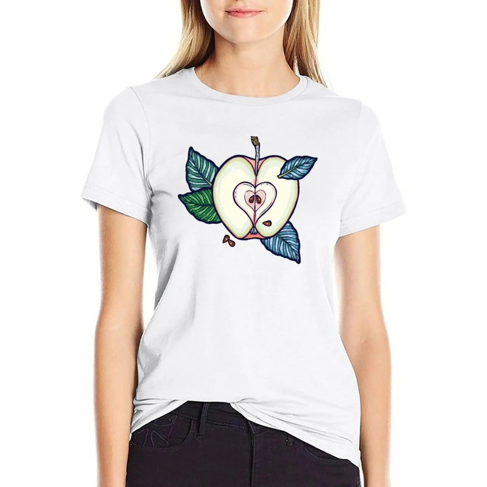 

apple dream garden T-shirt tees funny cute clothes Women's clothing