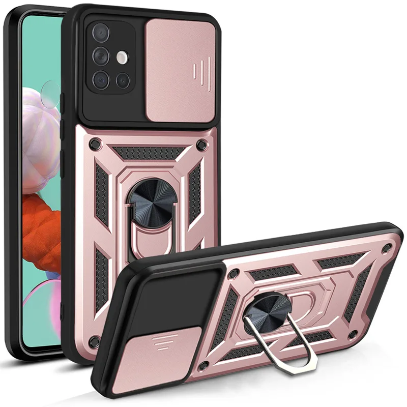 Durable Armor Phone Case with Holder Attachment