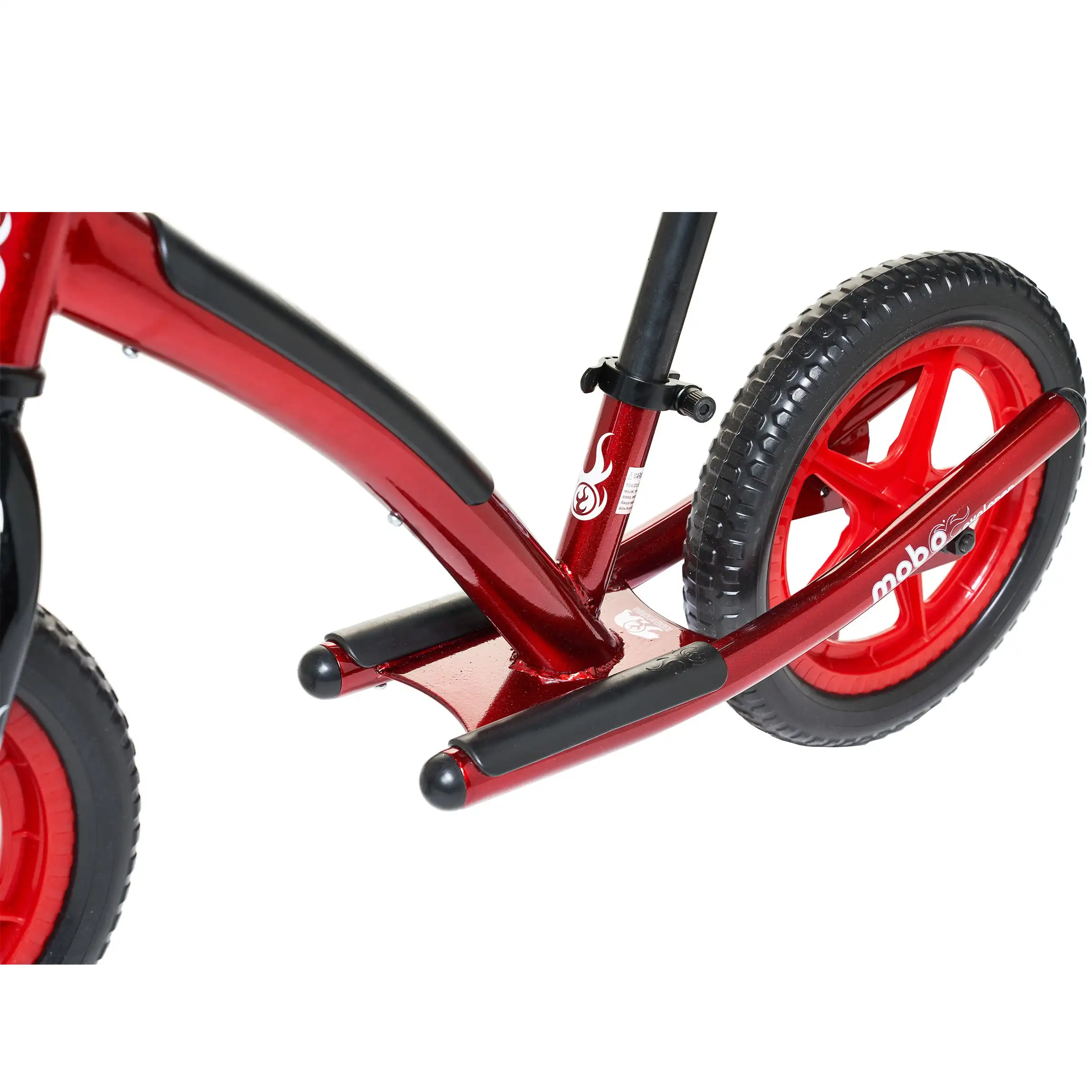 Bicicleta de equilibrio acolchada Mobo Explorer. Bicicleta sin pedales para  niños, ruedas de 12 pulgadas