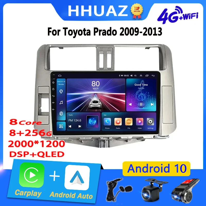 

Автомагнитола 2DIN на Android для Toyota Land Cruiser Prado J 150 2009-2013