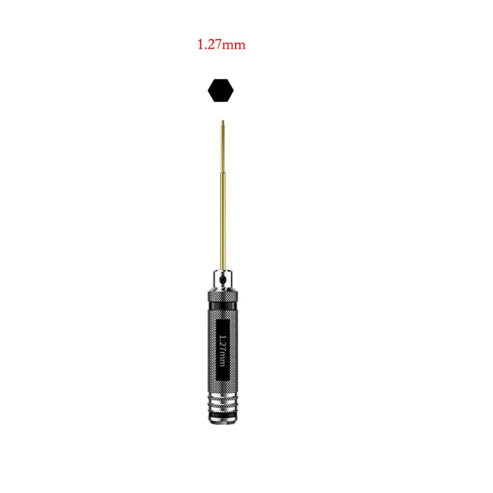 모델 비행기 수리 육각 드라이버 비트 편안한 그립 드라이버 비트 0.9mm,1.27mm,1.3mm,1.5mm,2mm,2.5mm,3mm