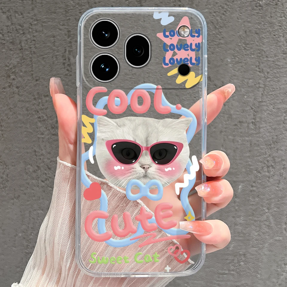 Cute Little Prince Anti-Slip Durable Transparent Phone Case - Silicone TPU Protective Shell