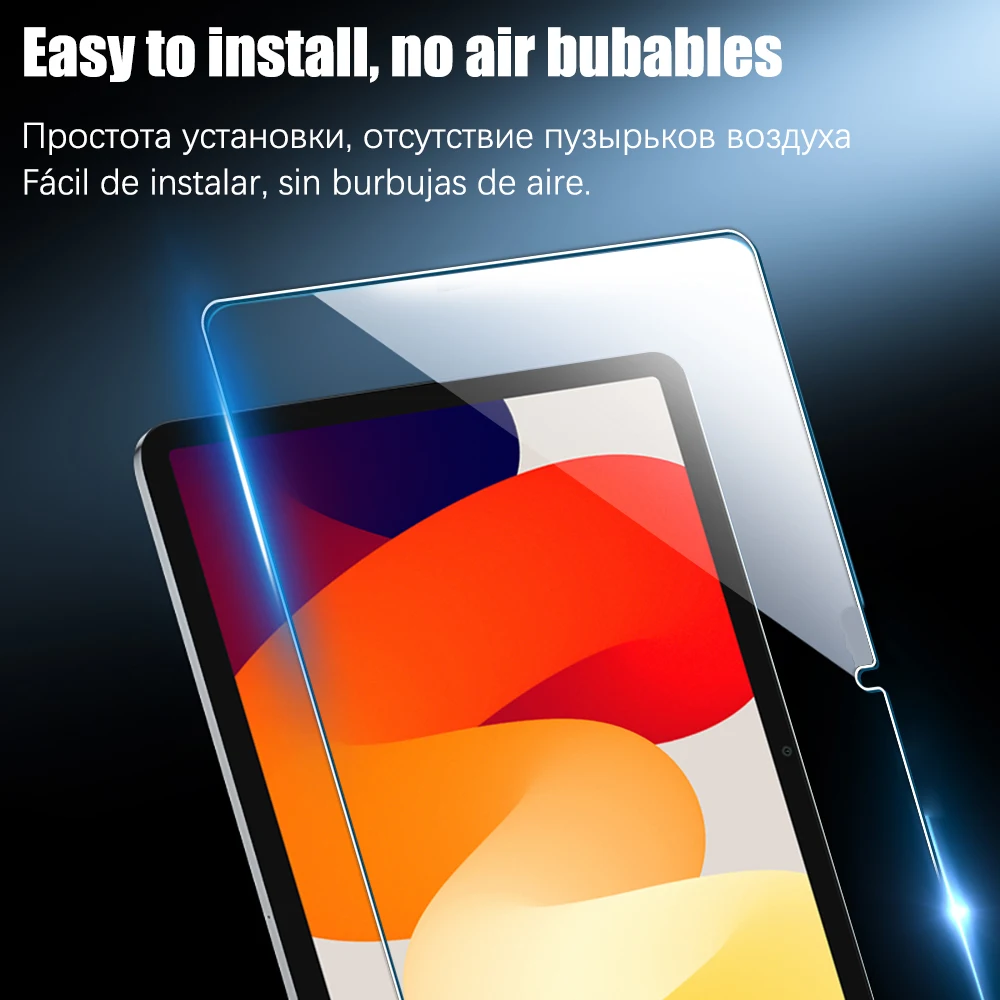 2PCS Tempered Glass Screen Protector for Xiaomi Redmi Pad Se 11 8.7 inch 2023 2024 Clear Glass Tablet Accessories 9H Film 2