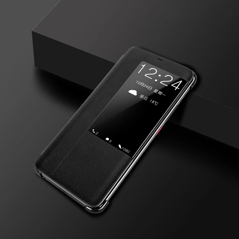 For Huawei Mate20 Pro Mate20 X Smart View Case Flip Cover 6