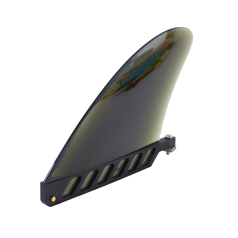 4.6 Pollici Soft Flex Sup Center Fin White Water Fin Per Air Sup Tavola Lunga Tavola Da Surf Tavola Da Paddle Gonfiabile Accessori Per Il Surf