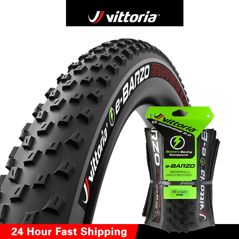 Pneu sem câmara para bicicleta elétrica, Pneu Vittoria E-Barzo 29x2.35 MTB, Tubeless Ready, TNT Graphene G2.0, Antracite Pneu, 29 MTB, Cross Country